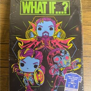 Funko What If...? Limited Edition Tee - Black and Neon